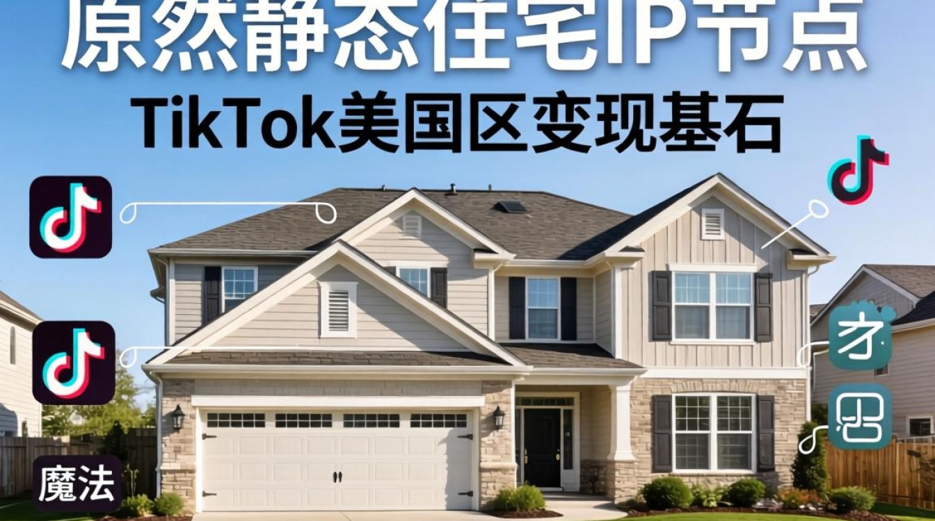 TikTok用那个美国节点?美国节点变现技巧月入过万 TikTok用那个美国节点