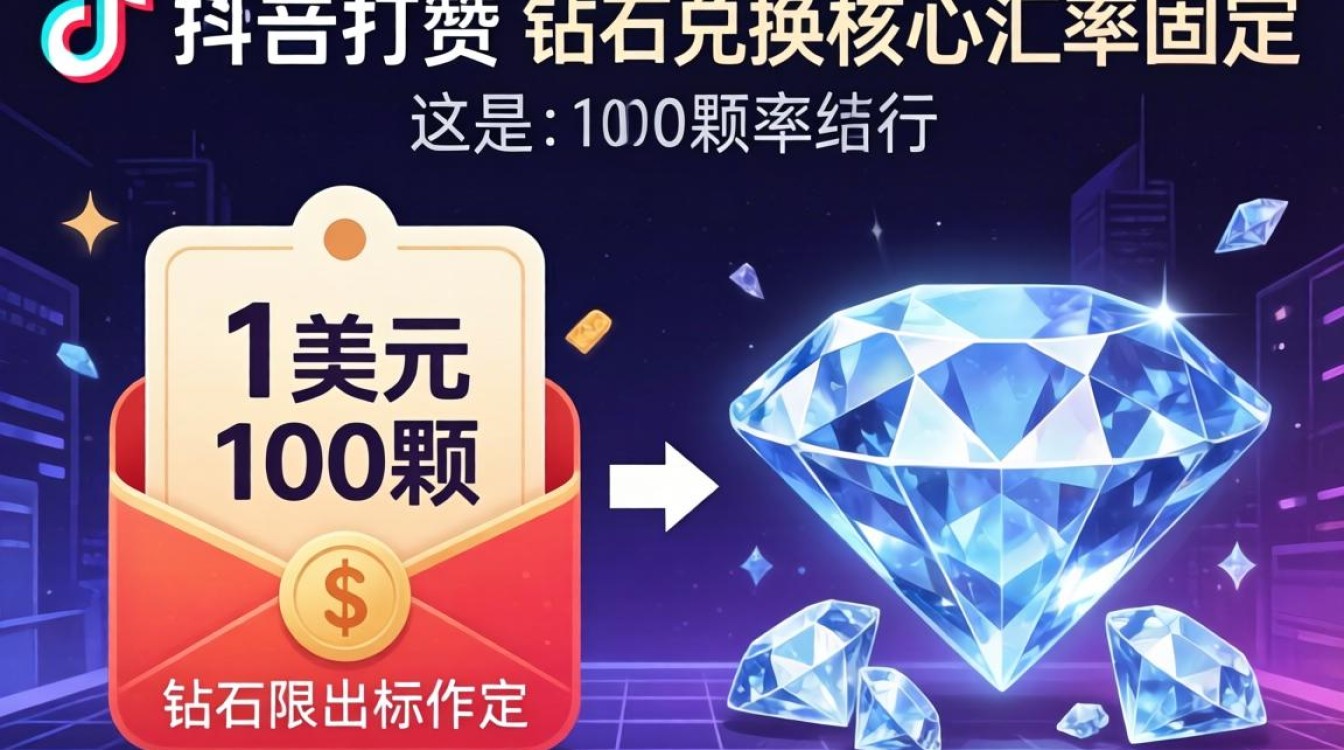 TikTok 1美元多少钻石
