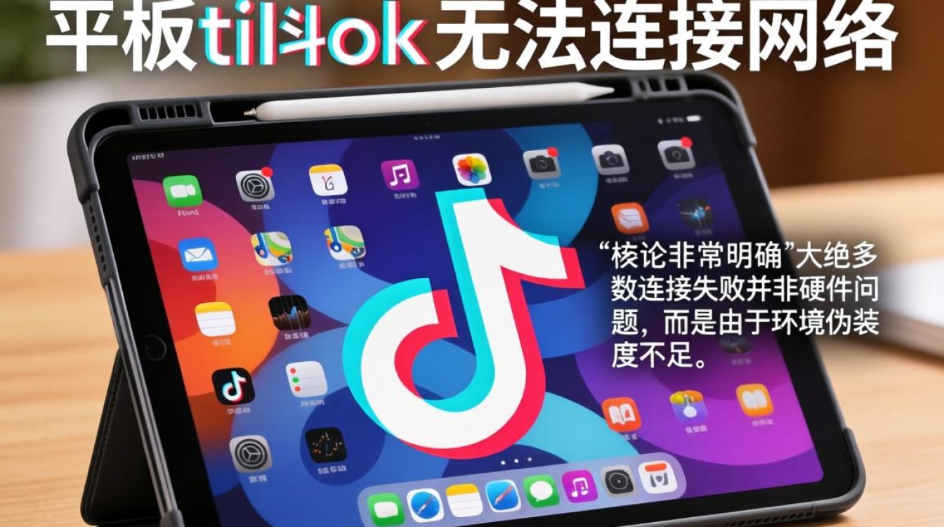 平板tiktok无法连接网络怎么办