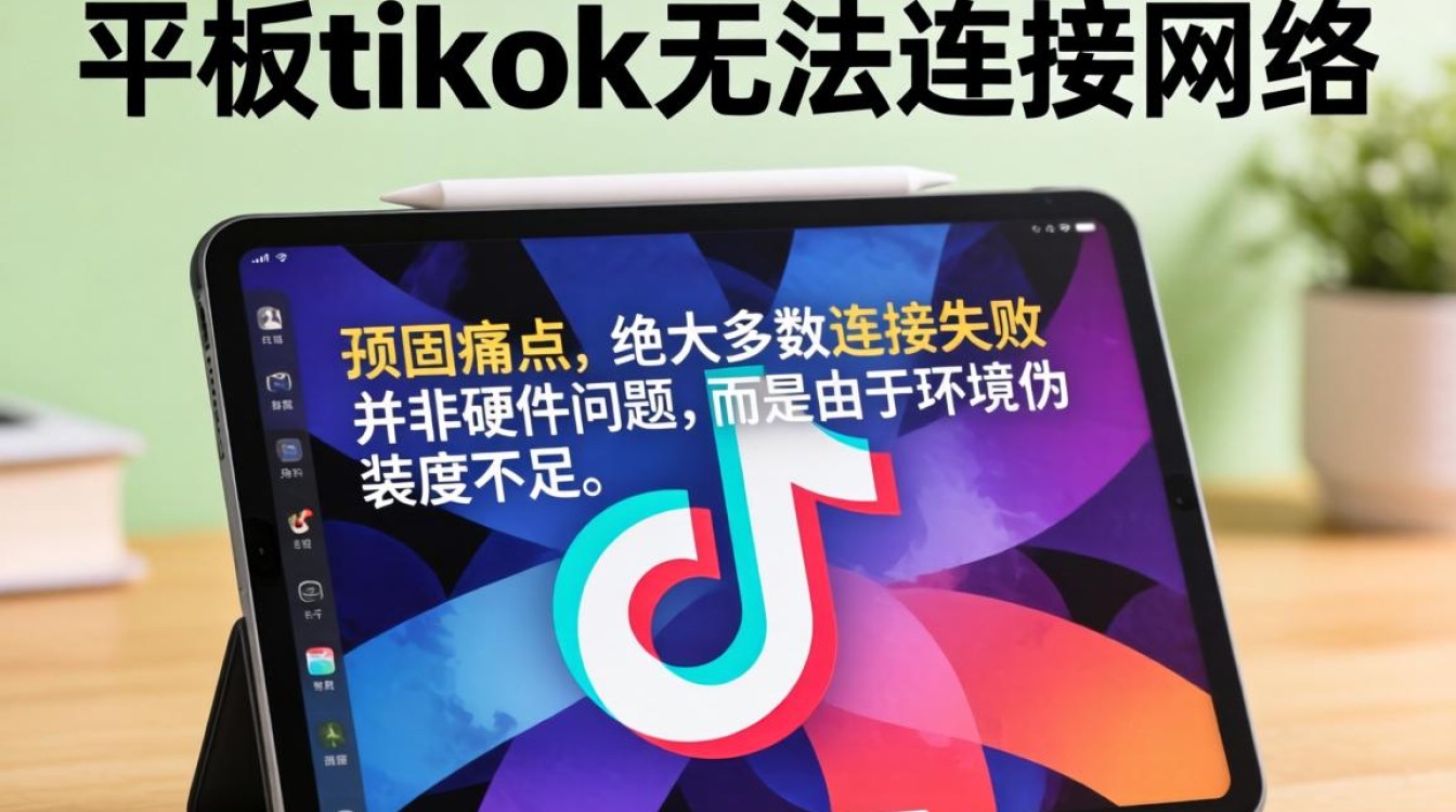 平板tiktok无法连接网络怎么办