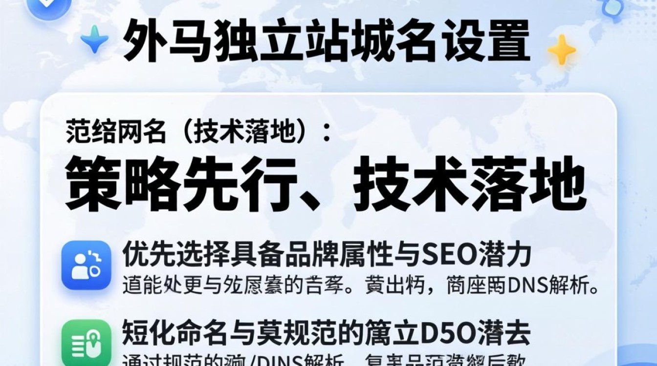 外网独立站域名怎么设置