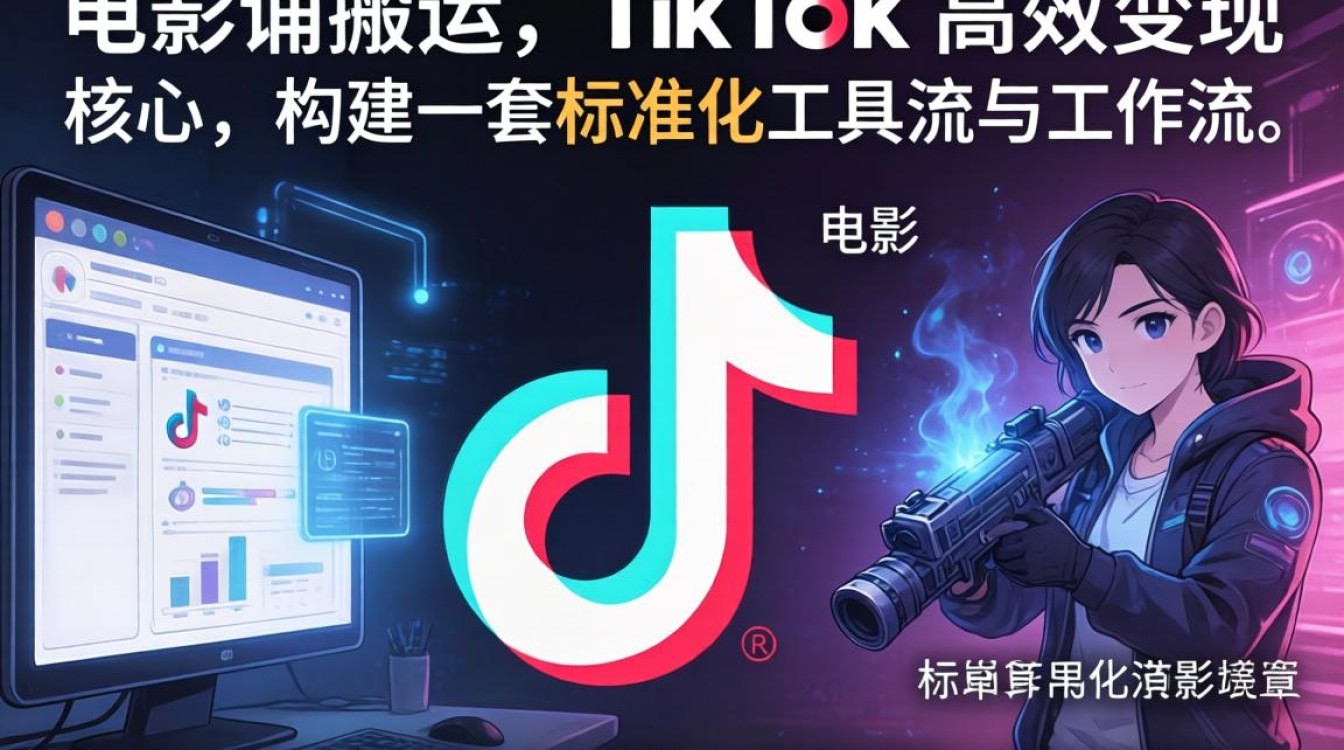 电影解说搬运到tiktok怎么做