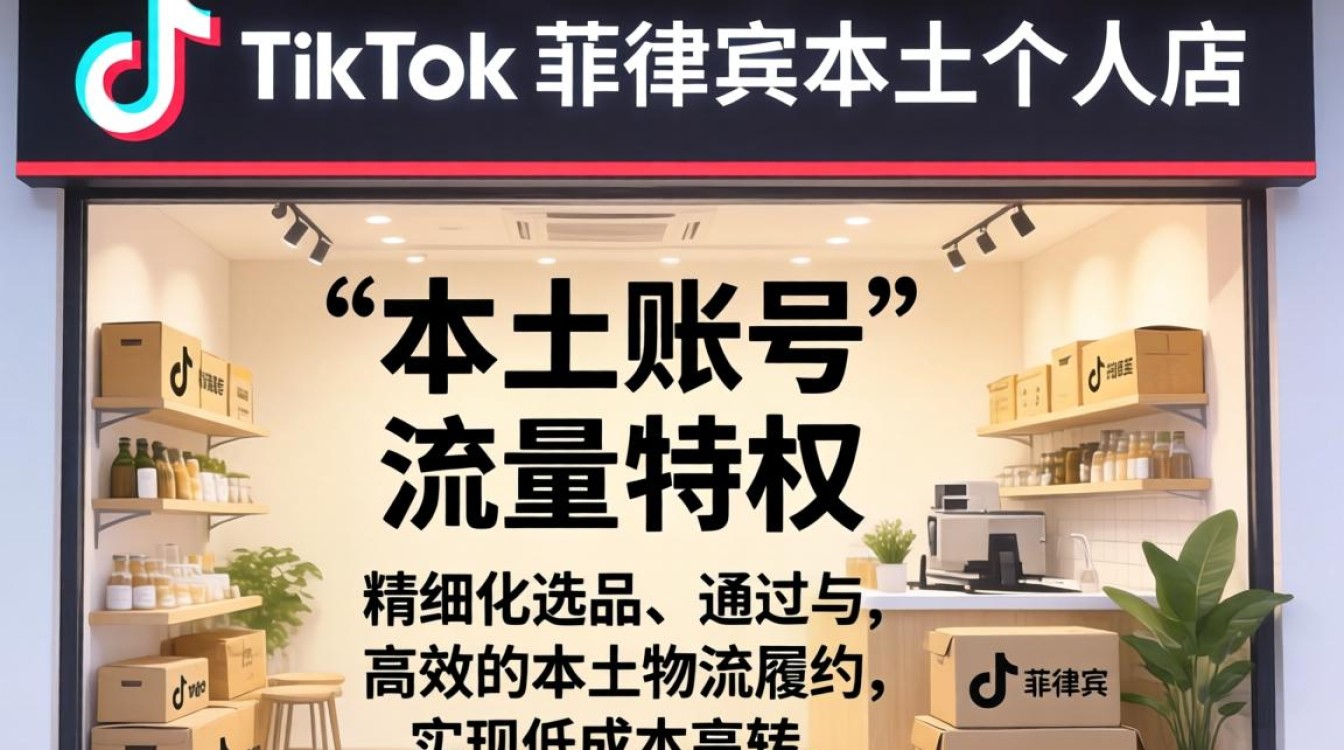 TikTok菲律宾本土个人店怎么做