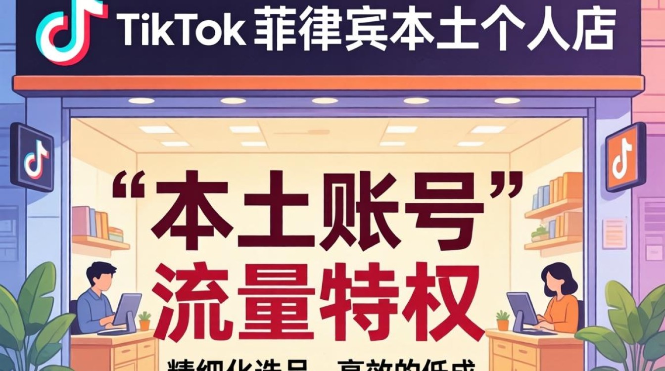 TikTok菲律宾本土个人店怎么做