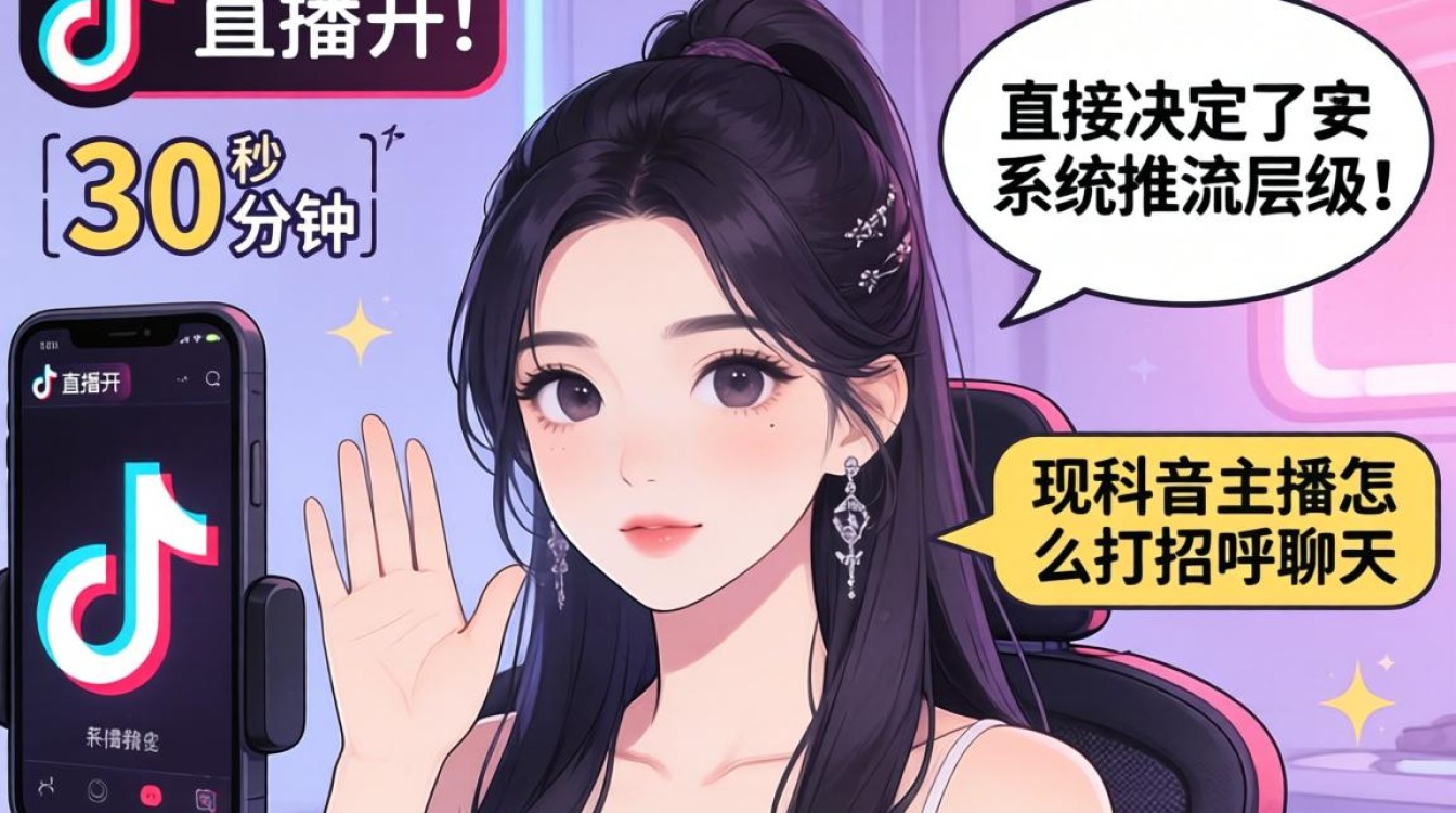 抖音主播怎么打招呼聊天