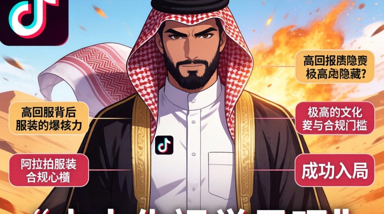 TikTok阿拉伯服装好做吗