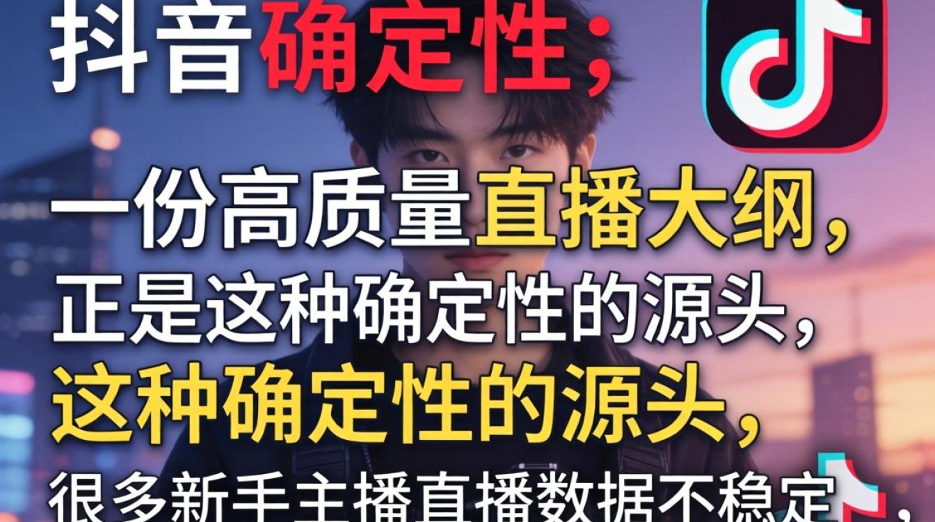 抖音的直播大纲怎么写的