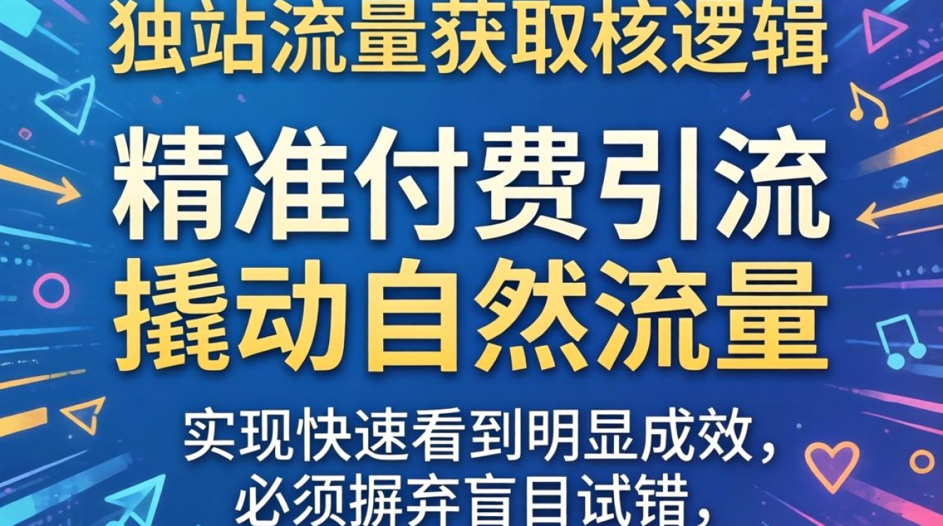 独立站如何快速获取流量