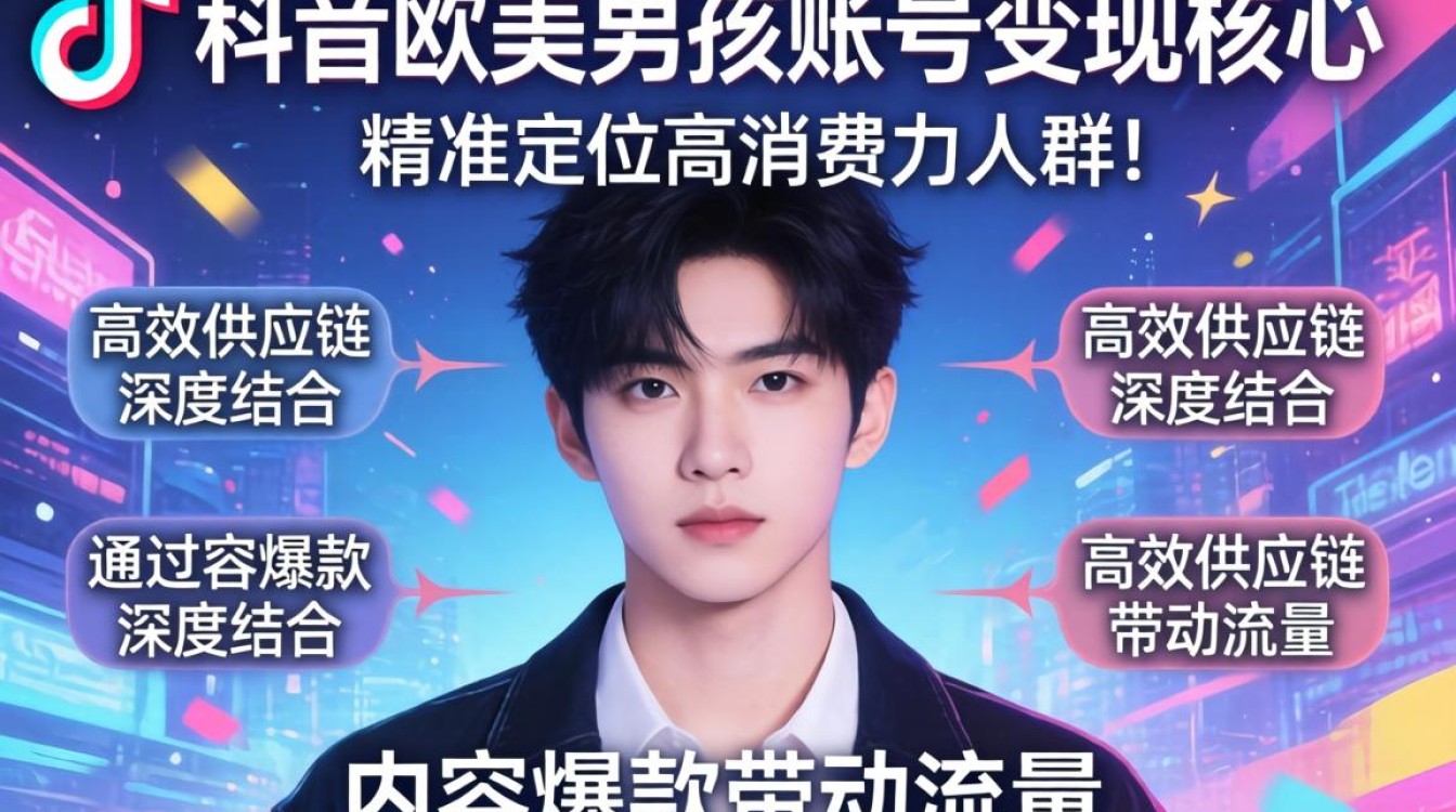 TikTok欧美男孩如何变现
