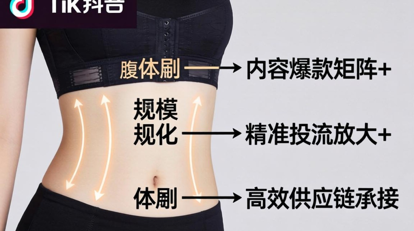 腰腹体雕tiktok如何运营