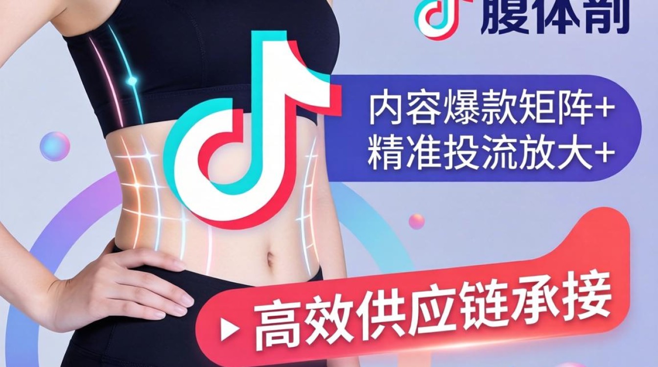 腰腹体雕tiktok如何运营