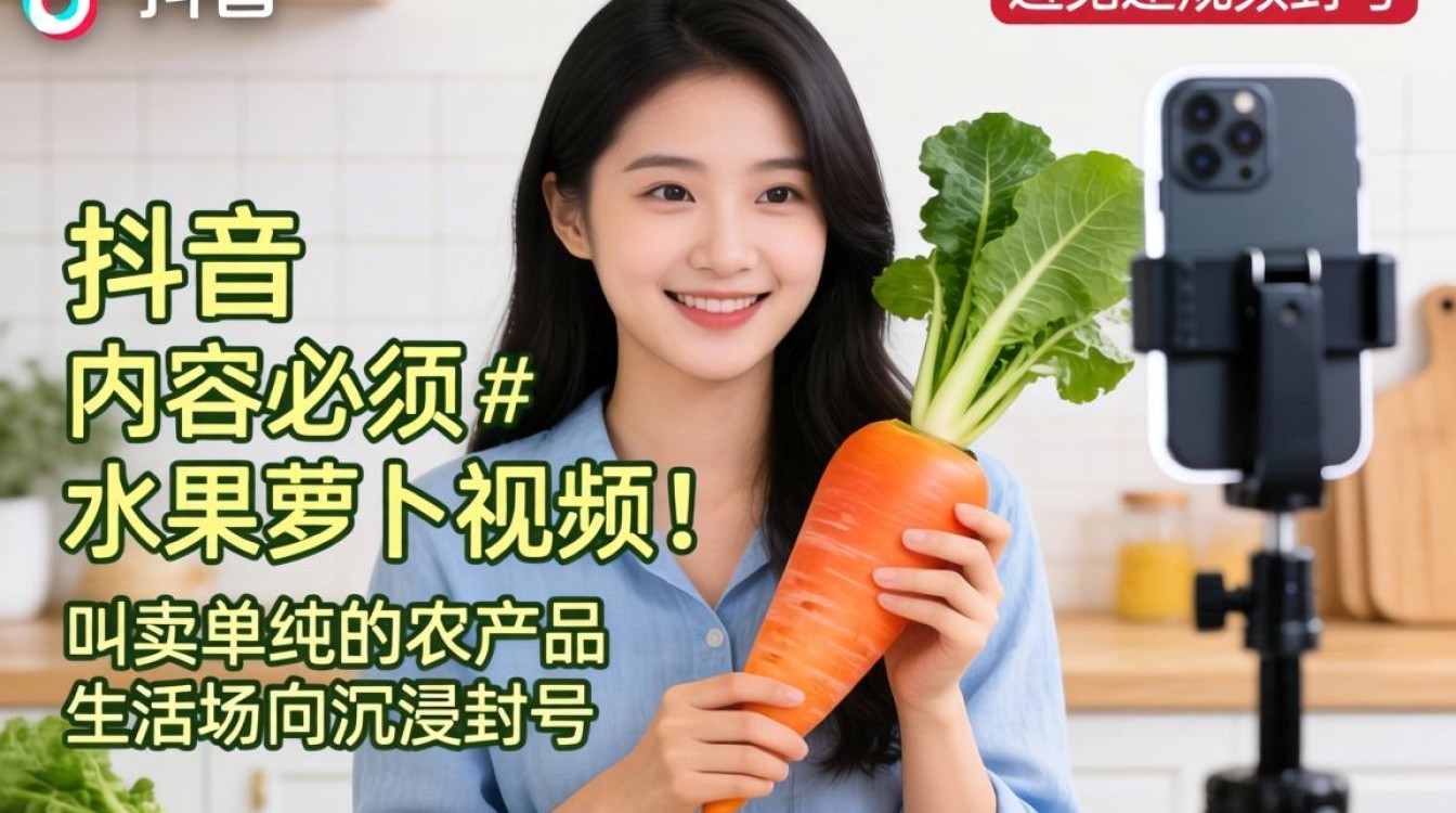 抖音水果萝卜怎么做视频?抖音发视频怎么避免违规被封? 抖音发视频怎么避免违规被封