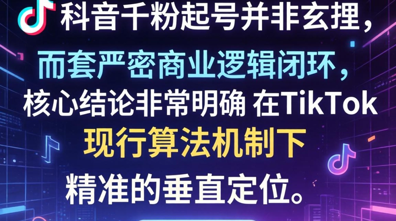 TikTok千粉起号怎么变现