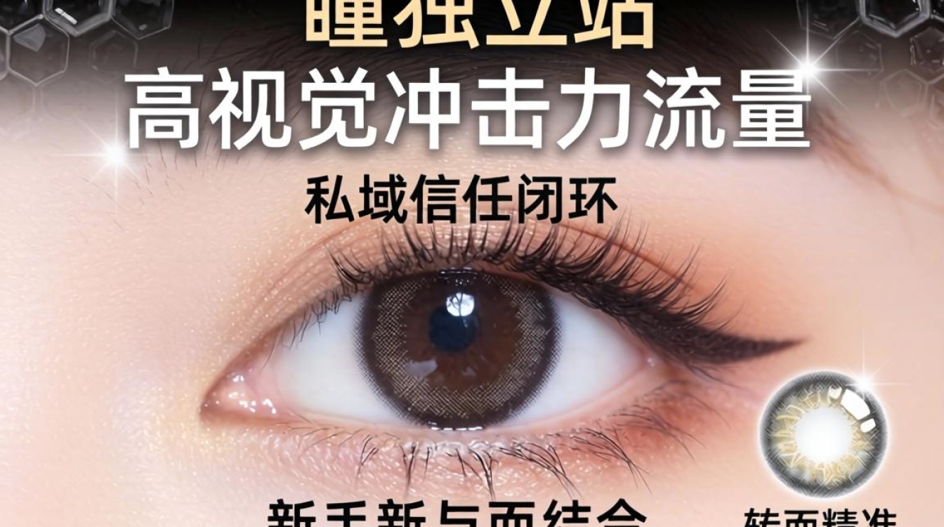 新手如何做美瞳独立站推广