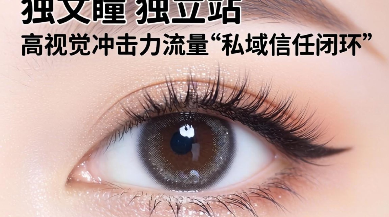 新手如何做美瞳独立站推广