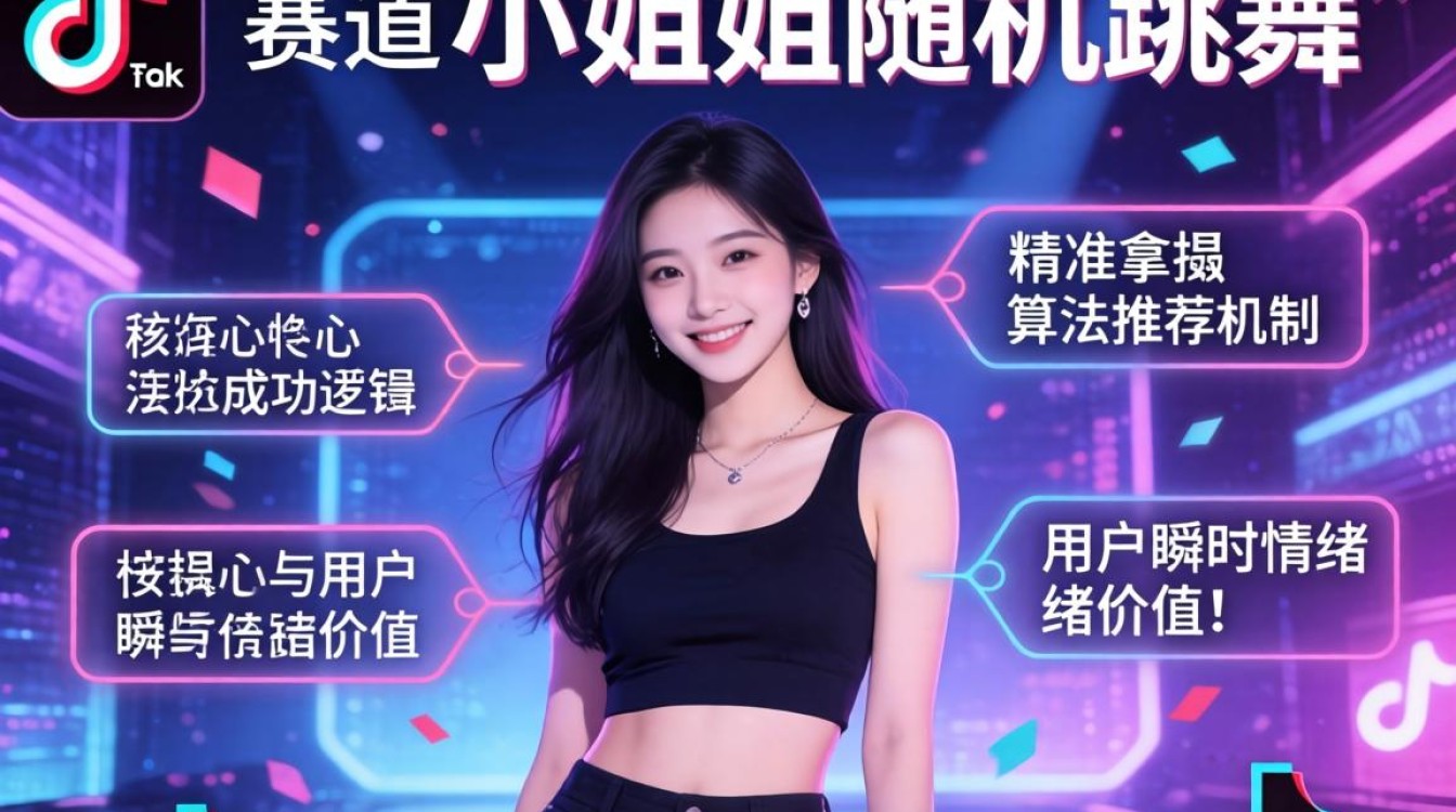 tiktok小姐姐随机跳舞怎么火的