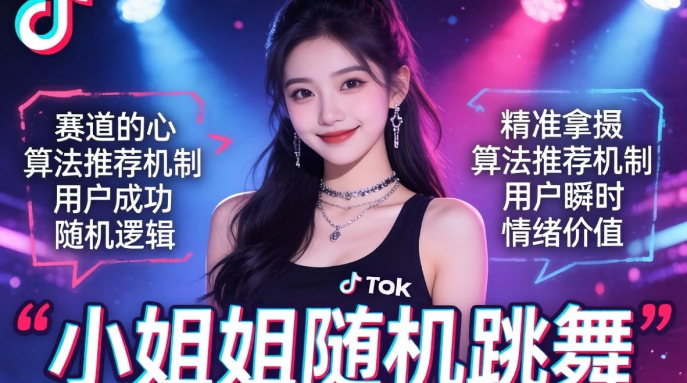 tiktok小姐姐随机跳舞怎么火的