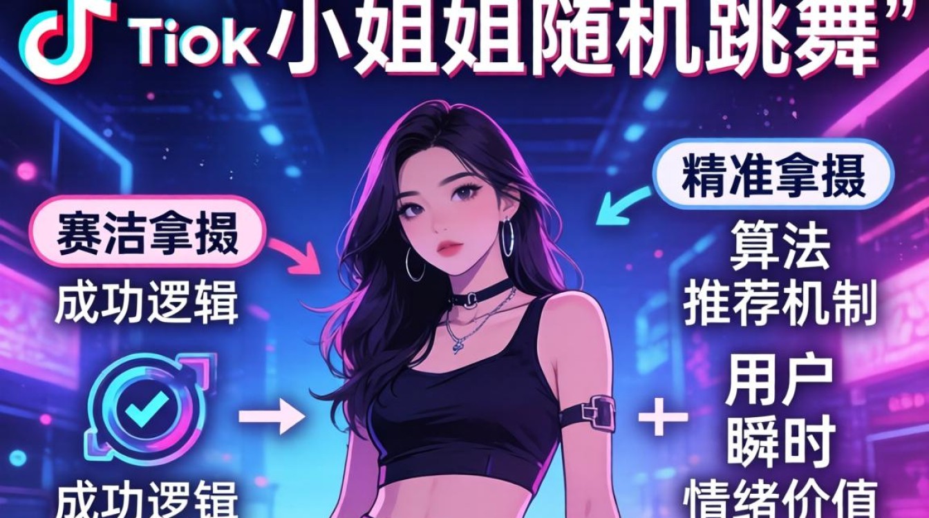 tiktok小姐姐随机跳舞怎么火的