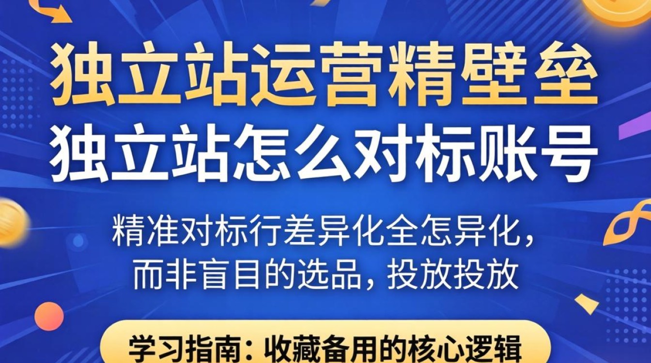 独立站对标账号方法详解