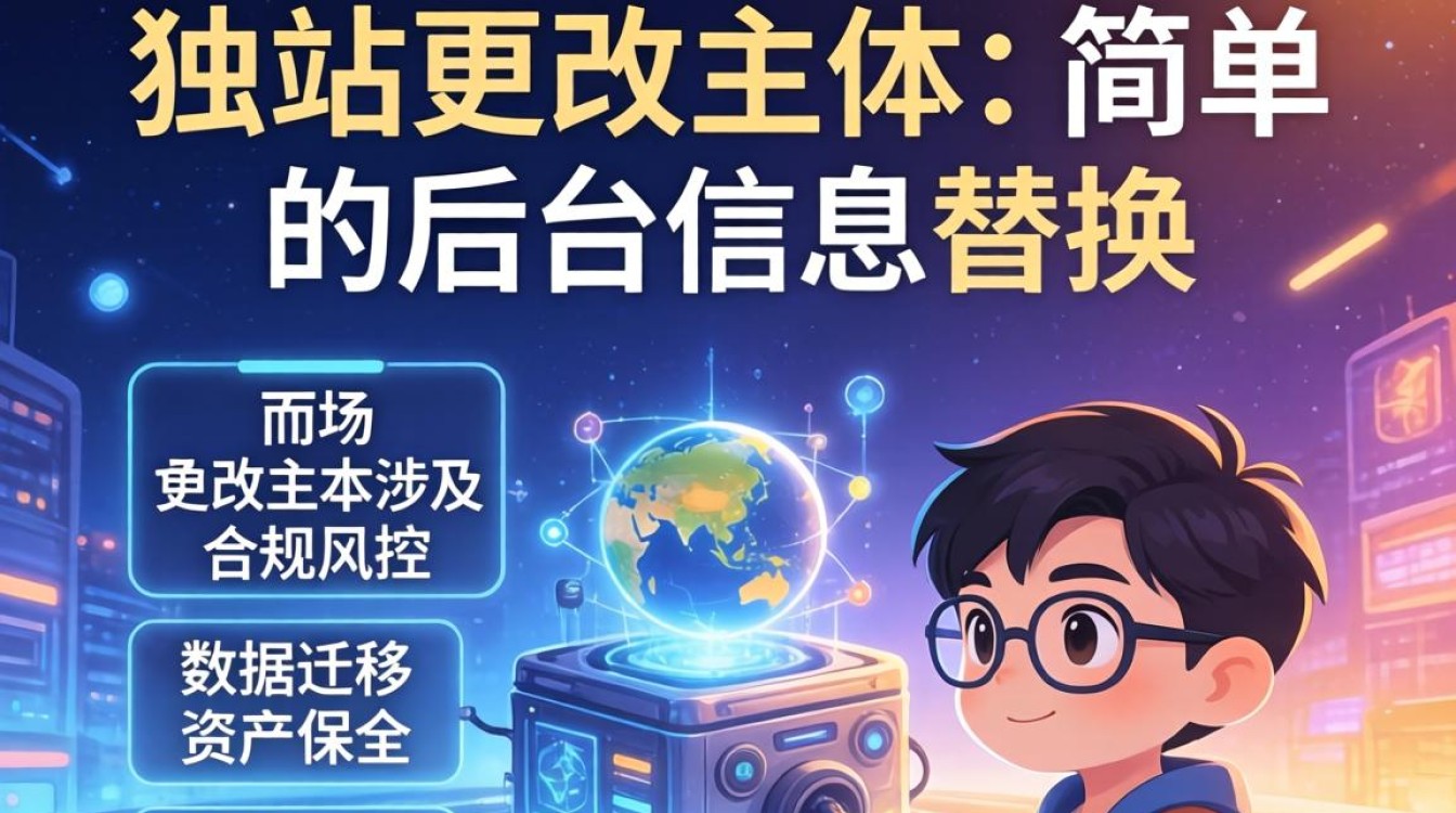 独立站主体变更详细步骤解析