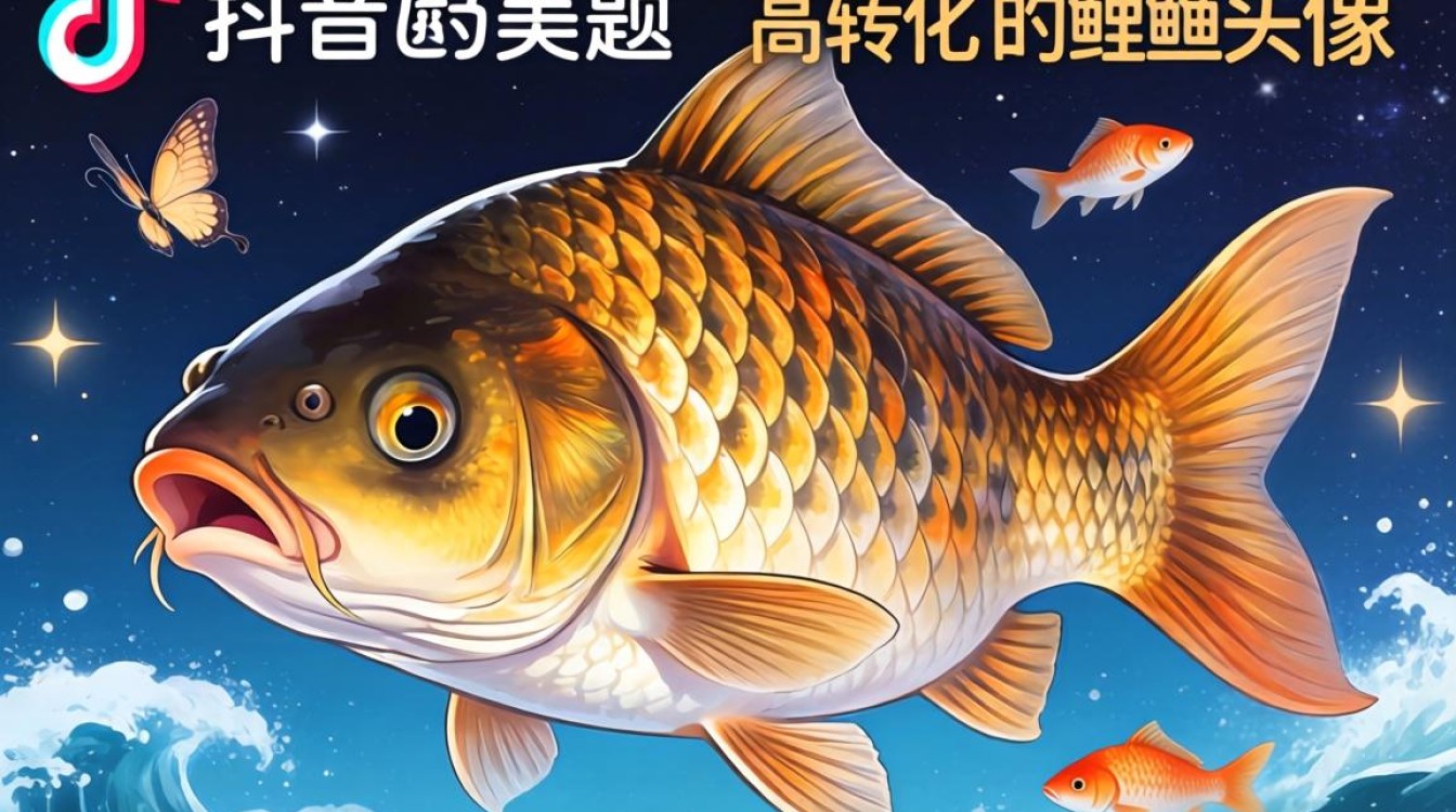 鲤鱼的抖音头像怎么弄?抖音鲤鱼头像制作教程 鲤鱼的抖音头像怎么弄