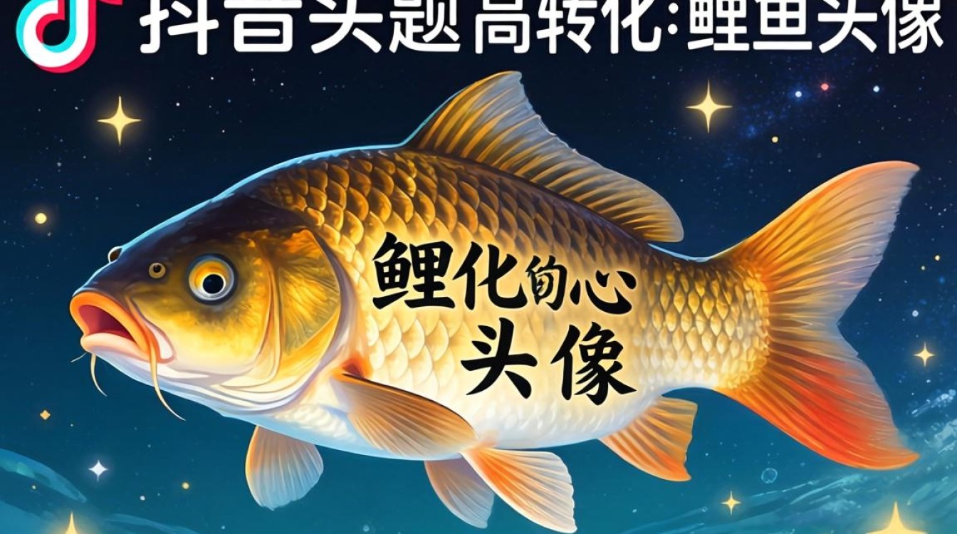 鲤鱼的抖音头像怎么弄?抖音鲤鱼头像制作教程 鲤鱼的抖音头像怎么弄