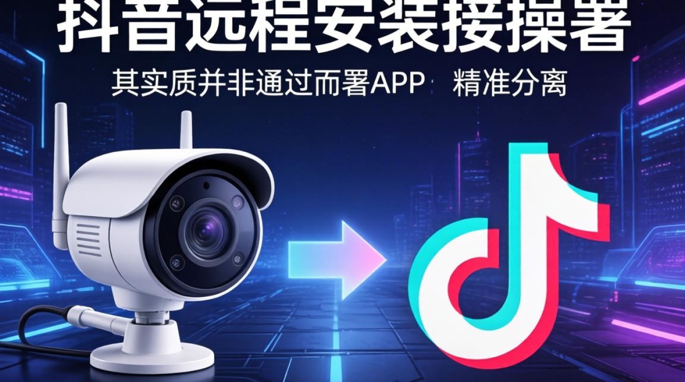 抖音怎么远程安装摄像头