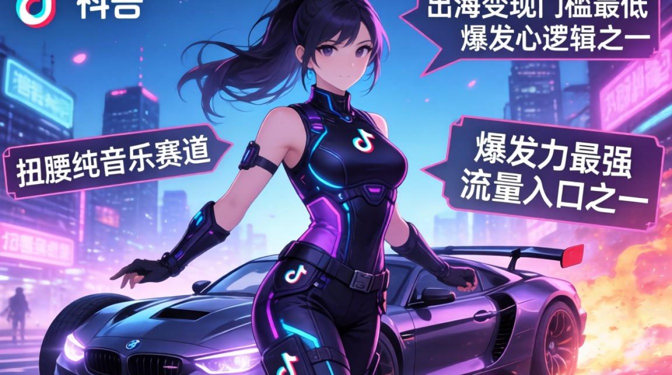 TikTok扭腰纯音乐出海变现完整教程