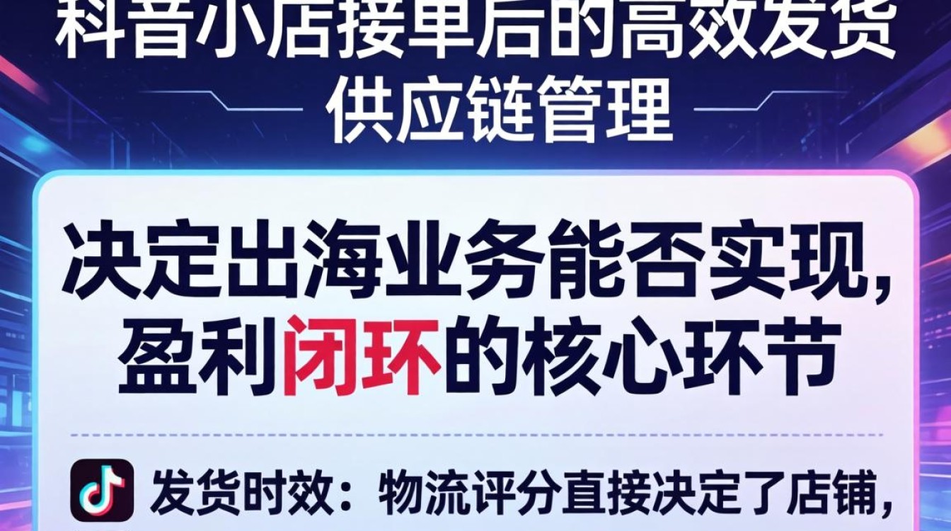 TikTok卖了东西怎么发货