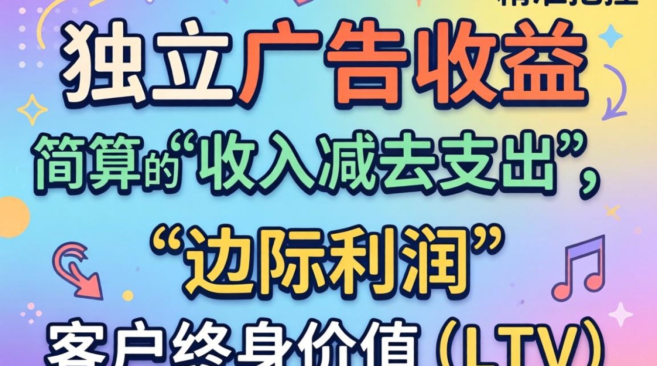 独立站广告收益计算公式