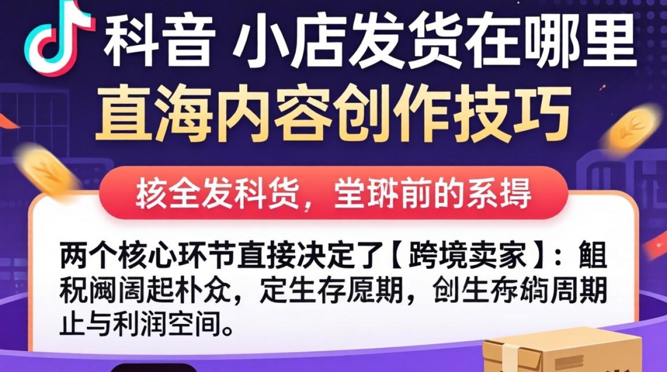 TikTok小店发货在哪里