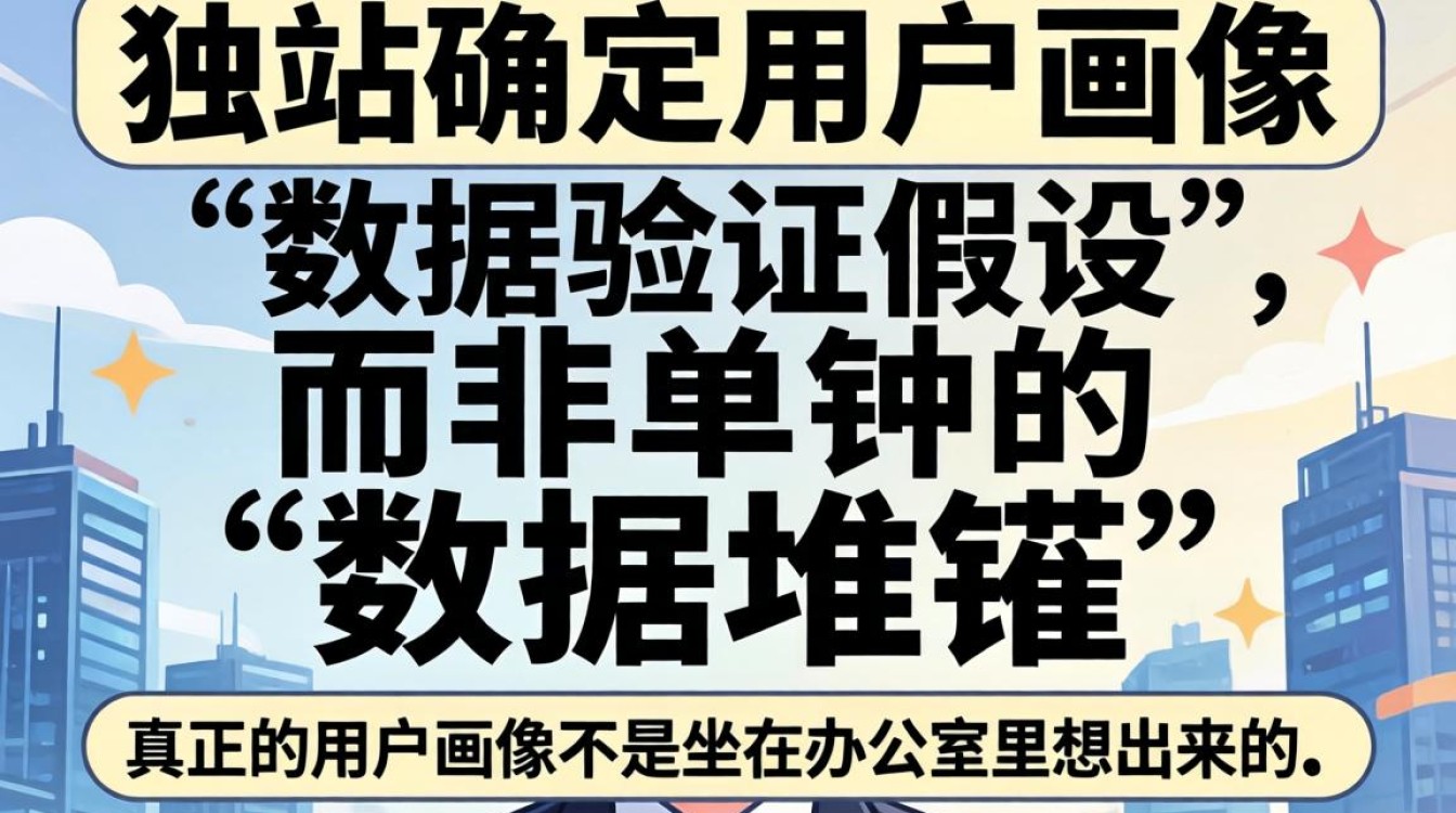 独立站怎么确定用户画像