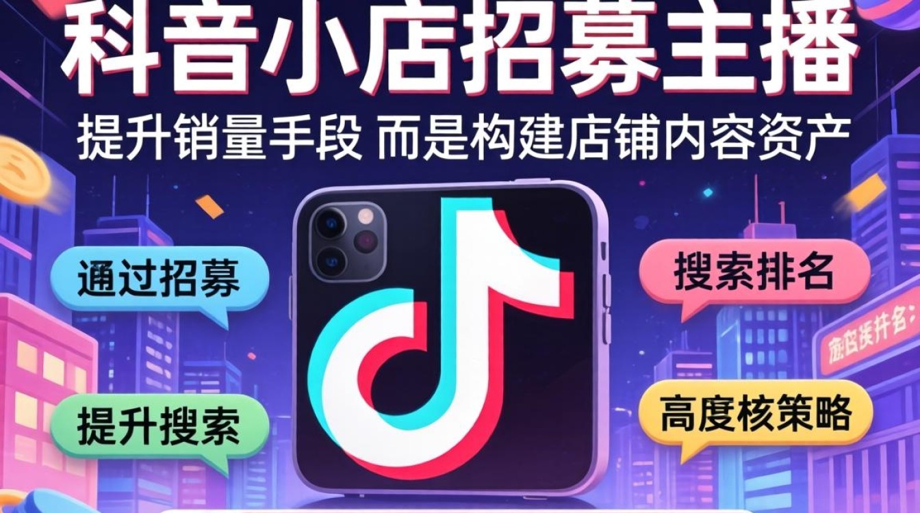 抖音小店招主播有哪些渠道