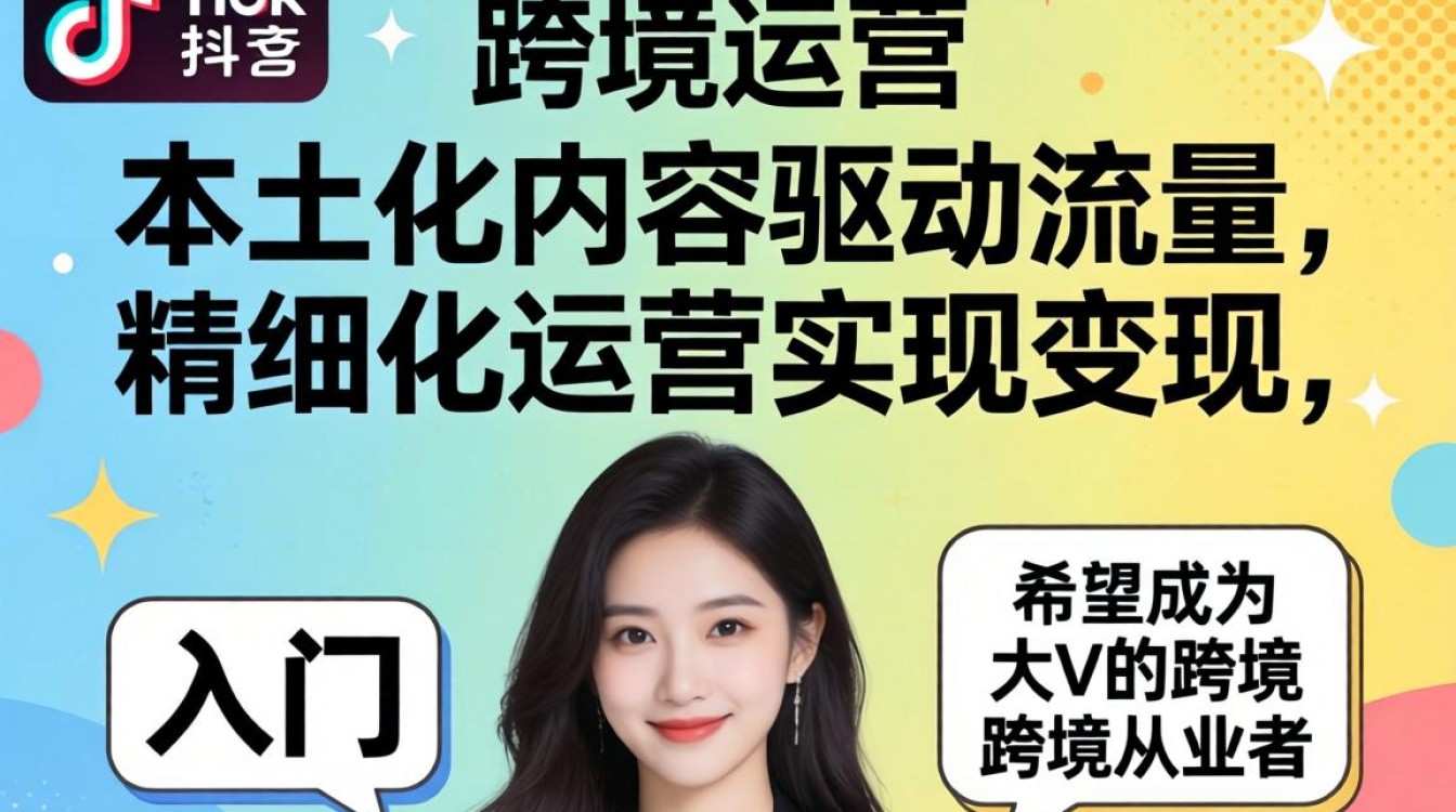 TikTok大v跨境运营怎么学?跨境运营从入门到进阶教程 TikTok大v跨境运营怎么学