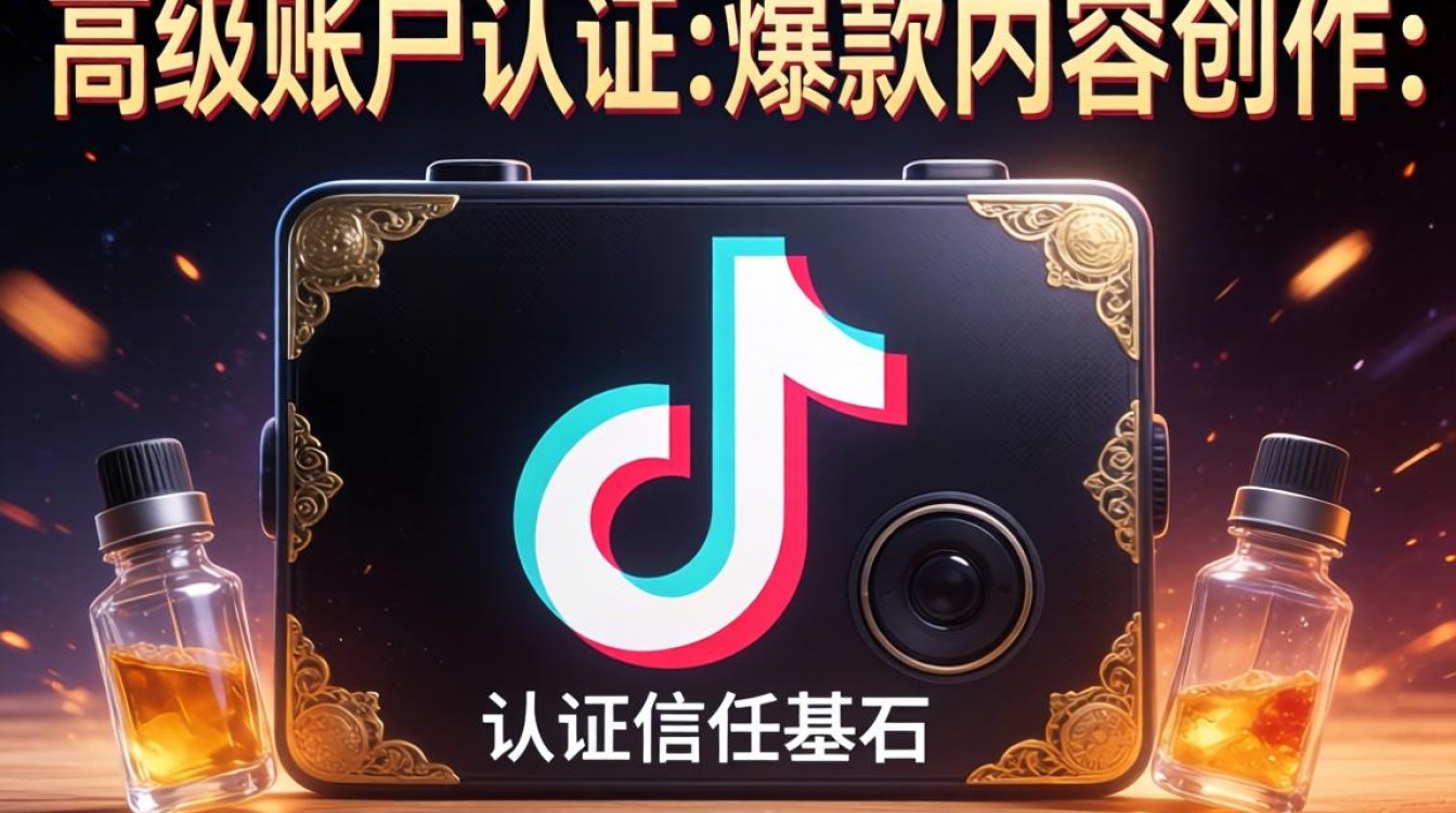 TikTok怎么认证高级账户