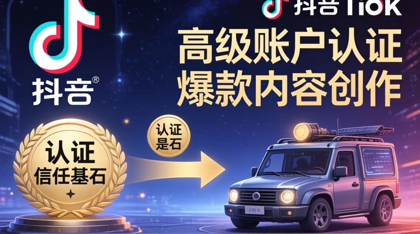 TikTok怎么认证高级账户