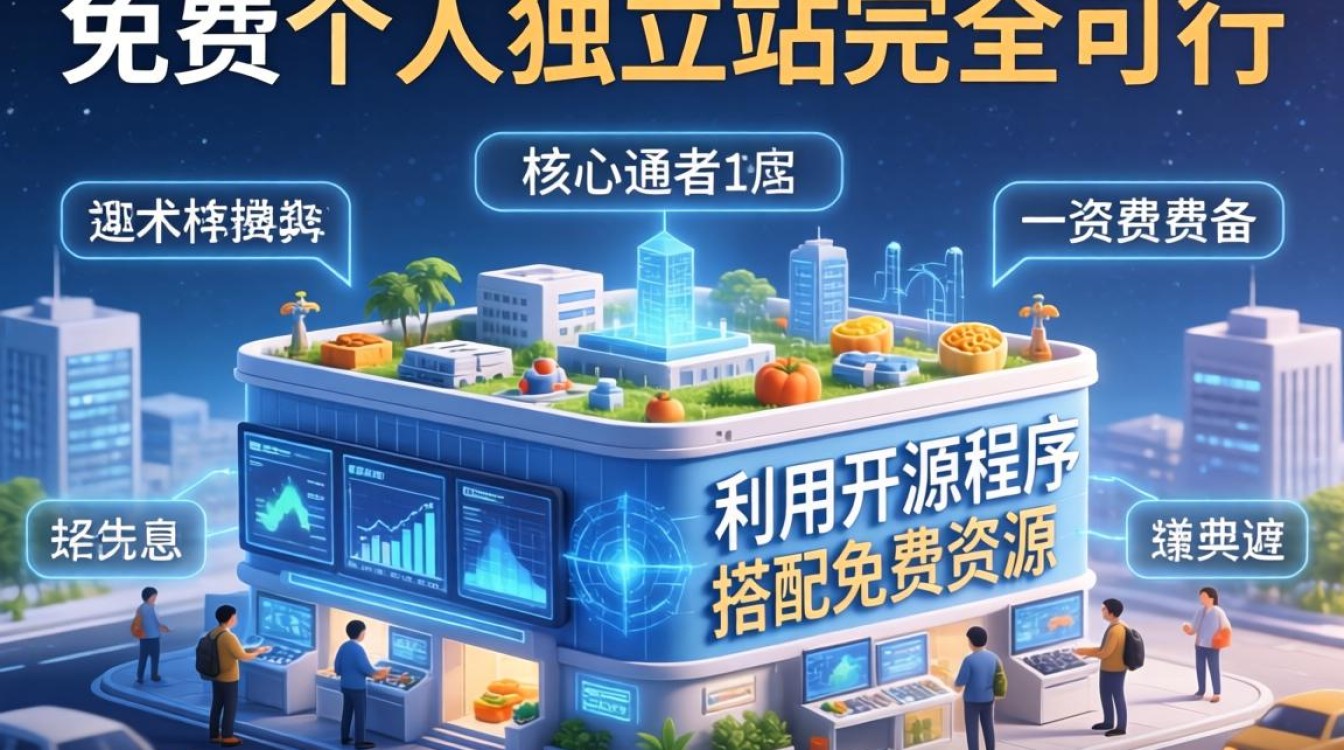 个人独立站怎么搭建免费