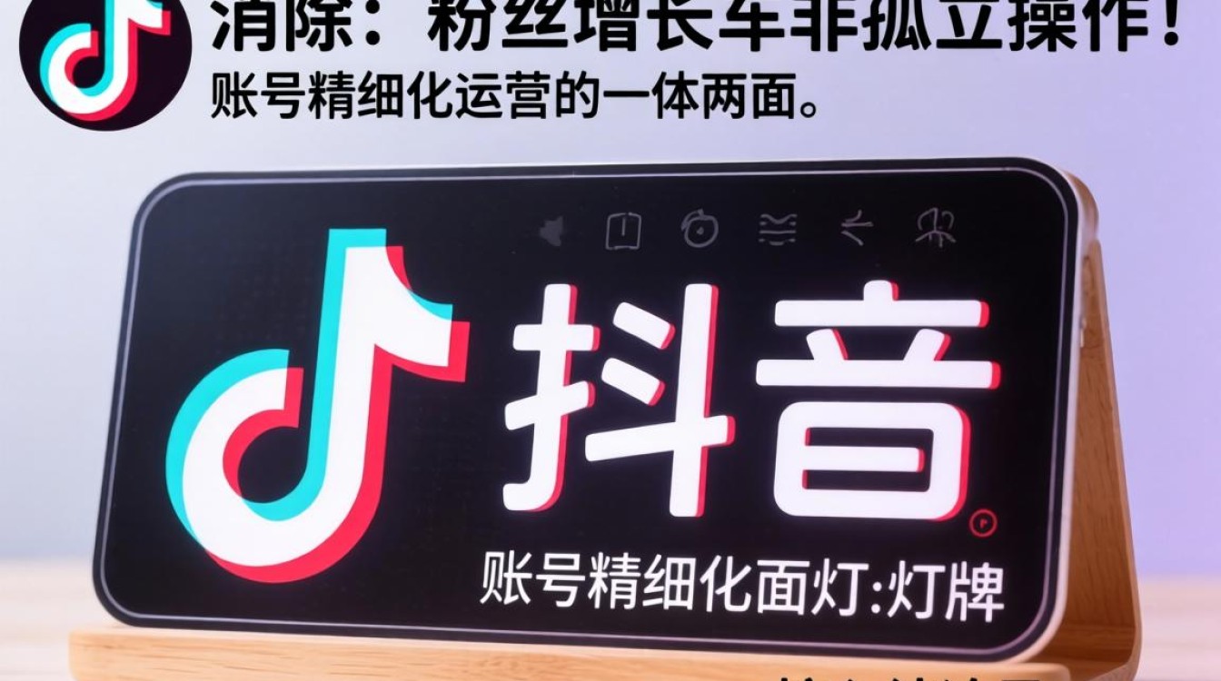 抖音怎么弄掉灯牌标志