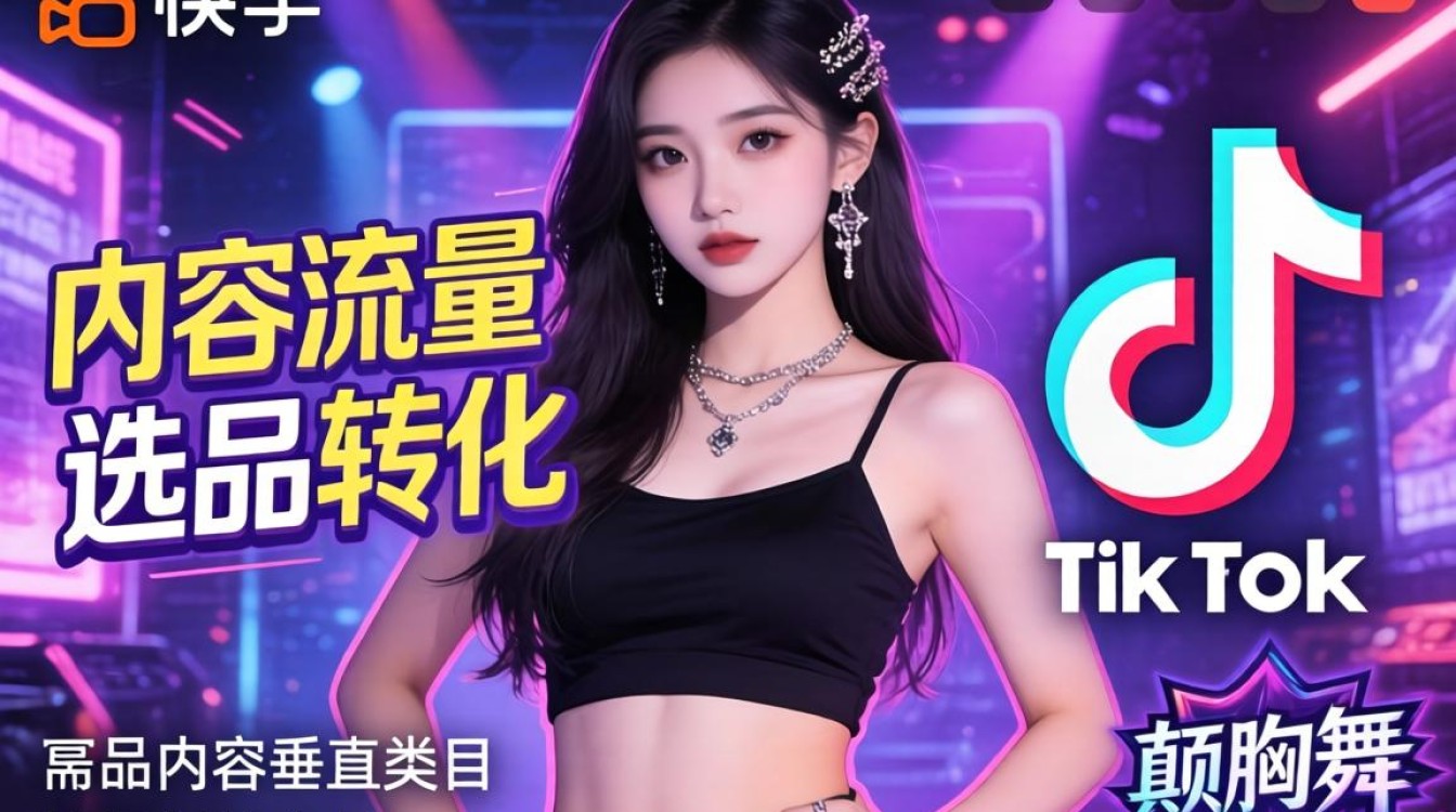 快手tiktok颠胸舞怎么选品
