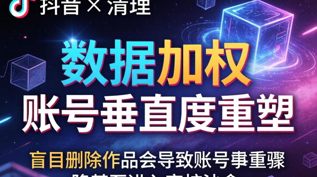 抖音作品批量删除方法教程