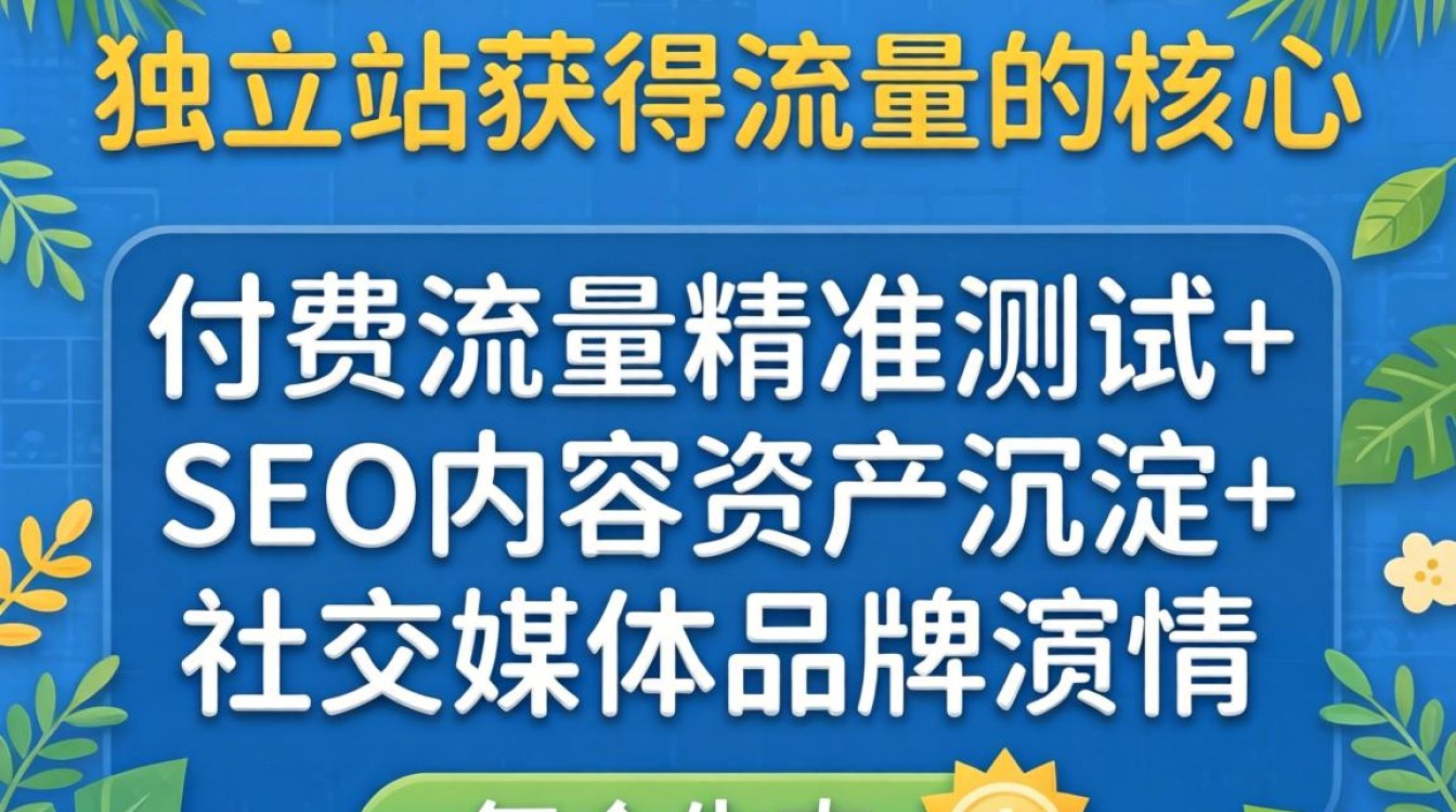 跨境独立站怎么获得流量