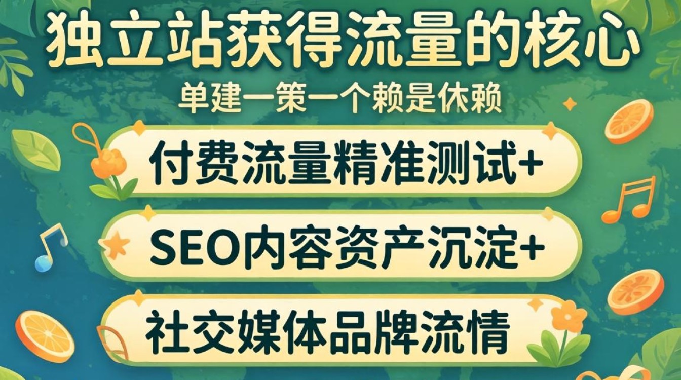 跨境独立站怎么获得流量