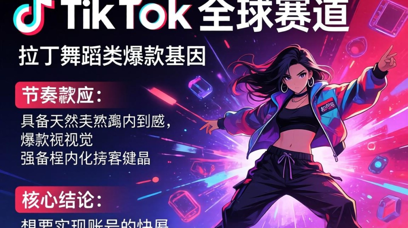 TikTok拉丁舞蹈完整教学怎么学?全球账号粉丝增长秘籍分享 TikTok拉丁舞蹈完整教学怎么学
