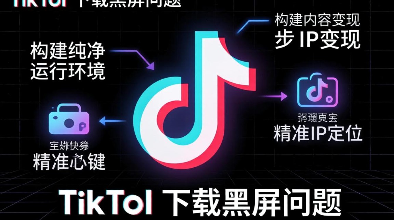 tiktok怎么下不黑屏