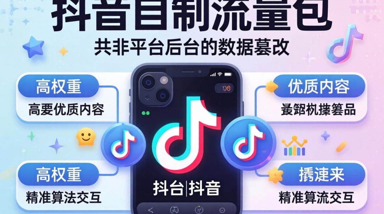 抖音自制流量包怎么弄