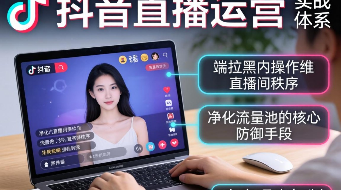 抖音直播如何拉黑禁言用户