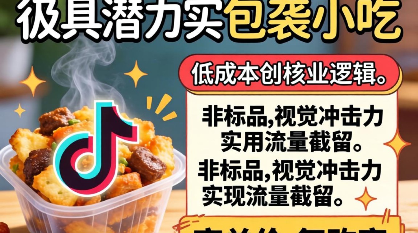 新手做包装小吃如何快速变现