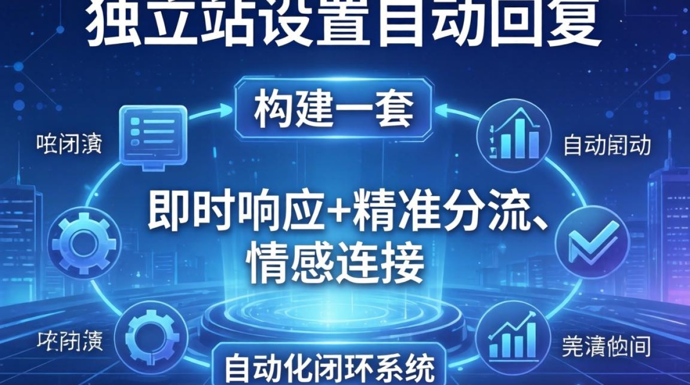 独立站怎么设置自动回复