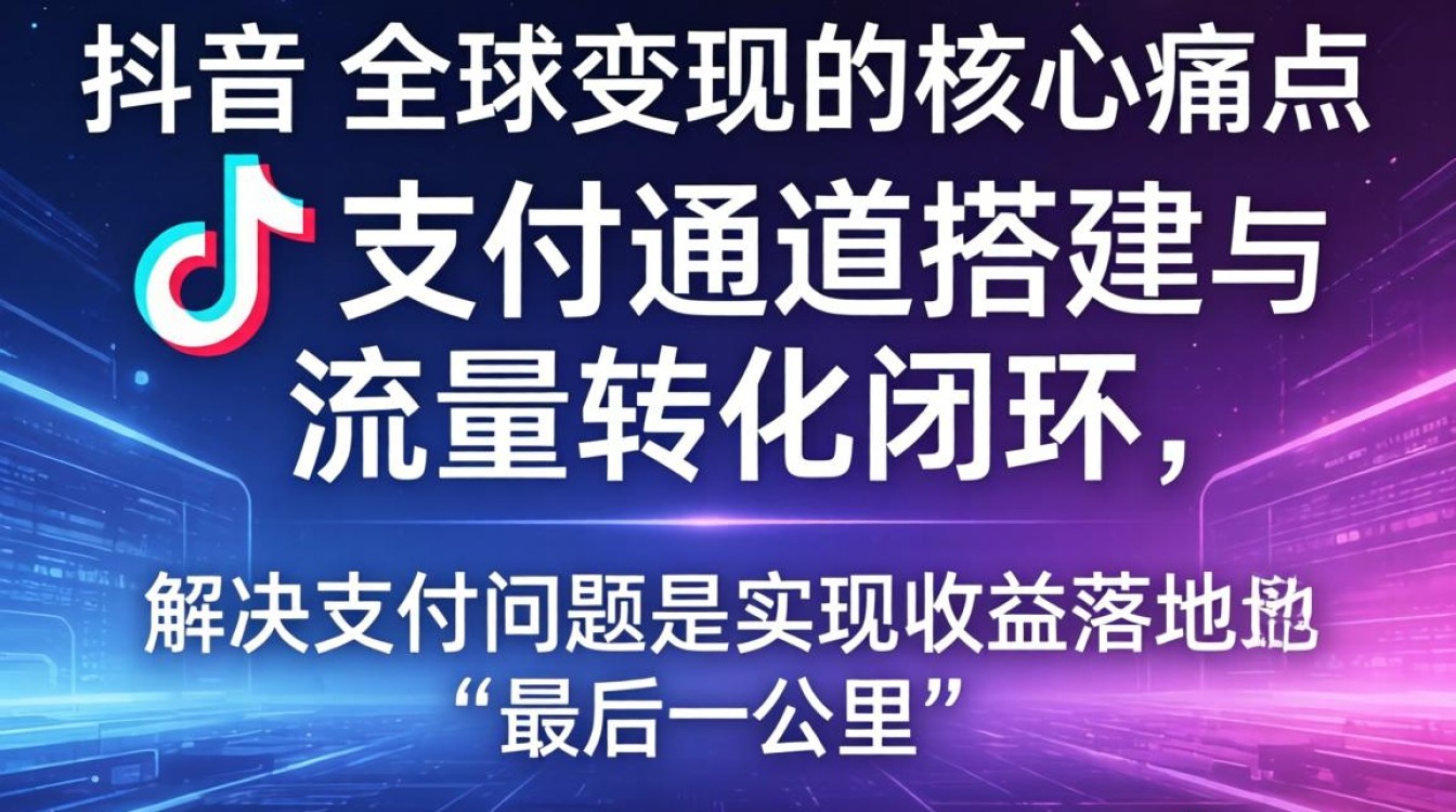 TikTok怎么解决支付问题