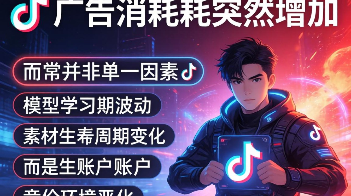 TikTok广告消耗突然增加怎么办